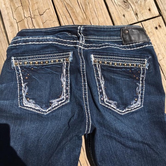 Women's Silver Jeans - Picture 2 of 2