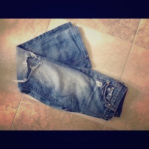 Boot cut distressed Seven Jeans