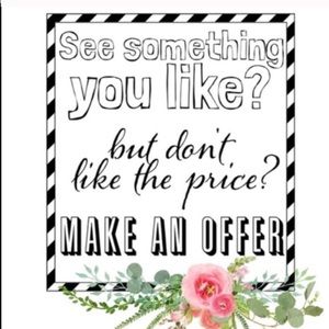 Make offers wanting to move everything soon!