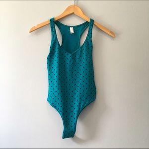 AA tank thong body suit