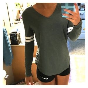 Victoria's Secret green long-sleeve