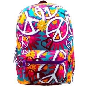 *FINAL SALE PRICE**PEACE BACKPACK