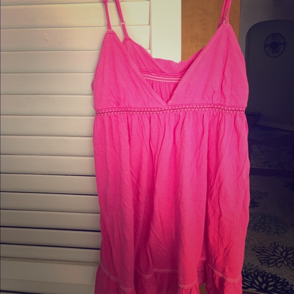 Pink Victoria's Secret Babydoll Tank Top XS
