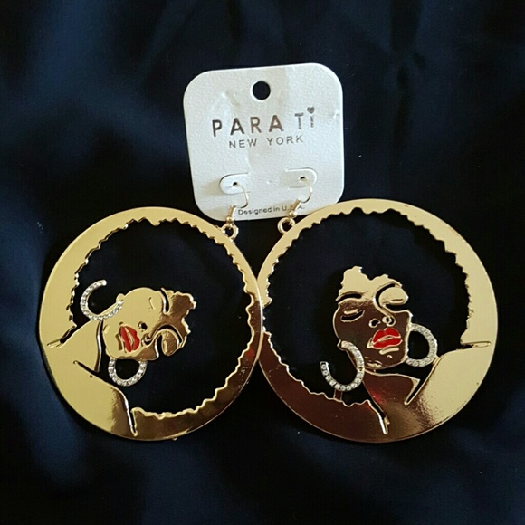 Afro Earrings