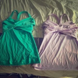 Lululemon Wrap Me Up Tanks (2)