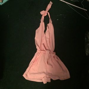 Pink Romper, TAGS ON, NEVER WORN