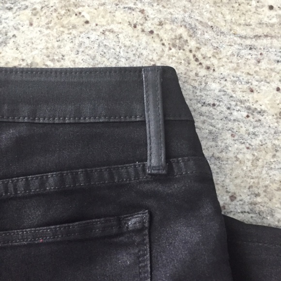Helmut Lang Coated Black Skinny Jean - Picture 4 of 4