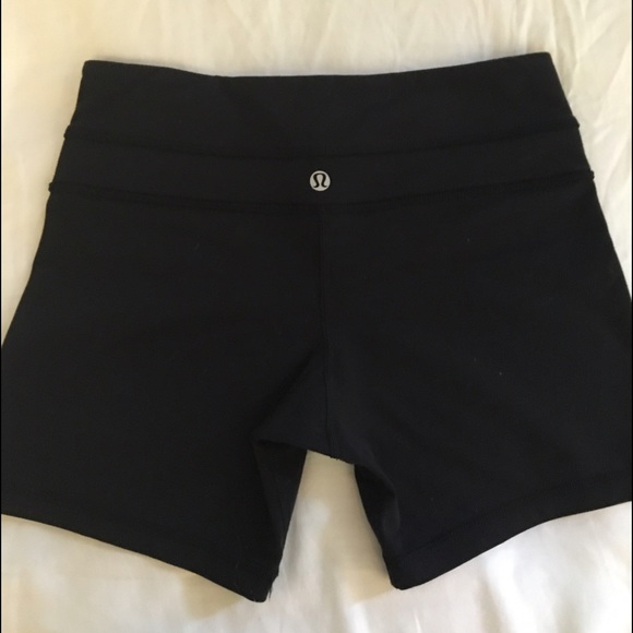 Black lululemon Grove Shorts