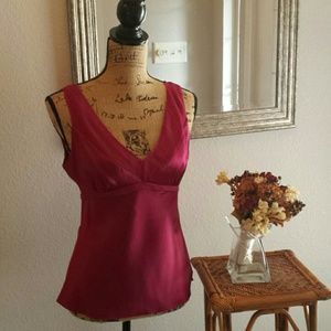 Express Silk and Chiffon Tank