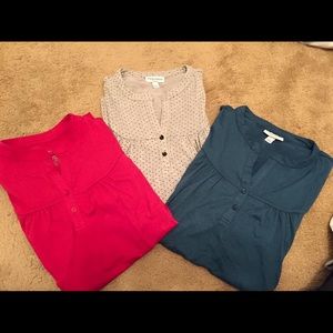 Maternity t shirts. See sizes in comments.