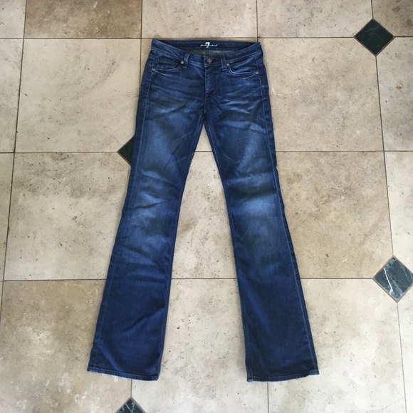 7 For All Mankind boot cut jeans size 27