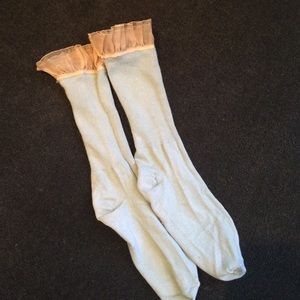 Light blue socks