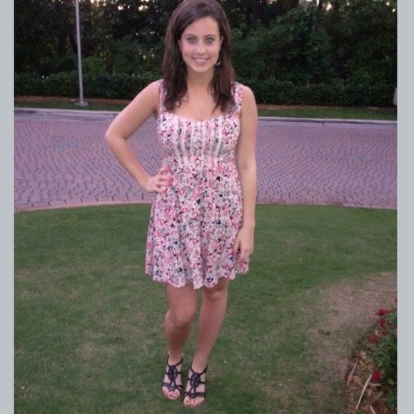 Boutique Forever 21 Pink Floral Dress