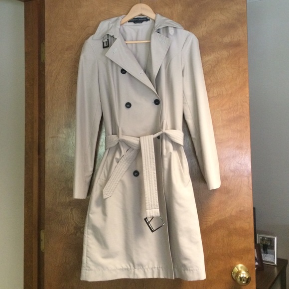 Adrienne Vittadini Trench Coat Size 4