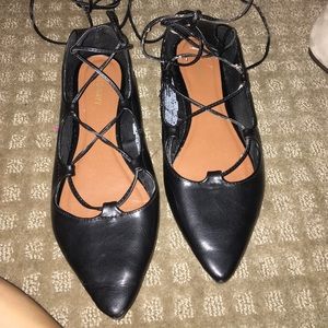Old navy black flats