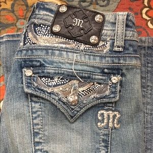 Jeweled Miss Me jeans