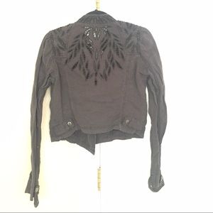 free people light weight jackets with cutouts