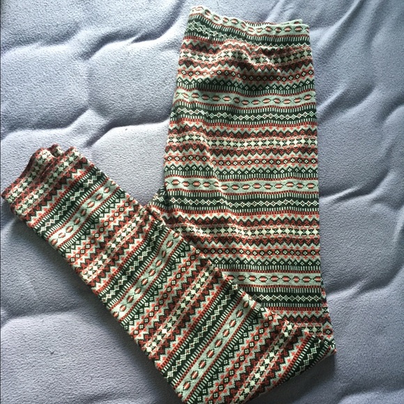 Super warm Aztec leggings