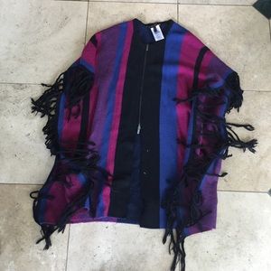 BCBG Maxazria heavy kimono/poncho size xxs/xs