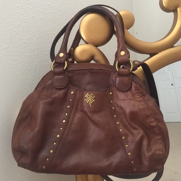 Lucky Brand Satchel Crossbody Leather bag