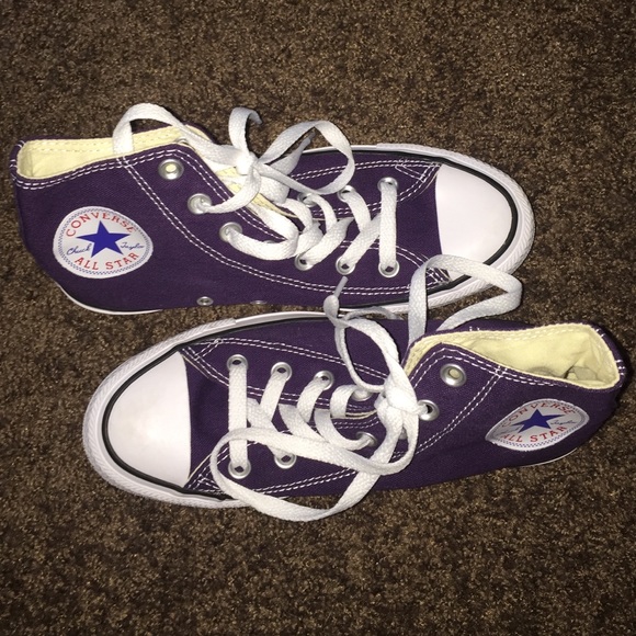 Purple converse