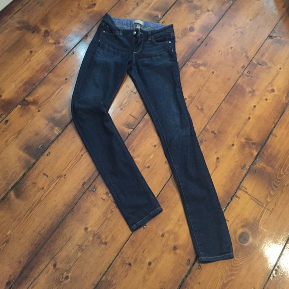 Paige jeans size 25 long (worn at ankle)