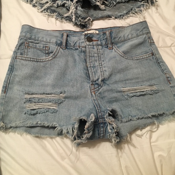 Forever 21 denim shorts