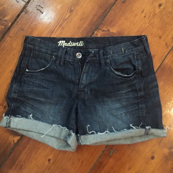 Madewell denim shorts size 26