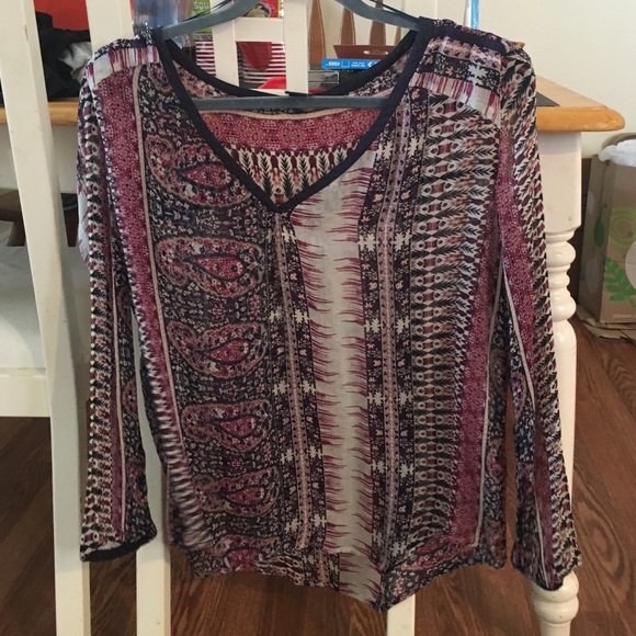 Lucky Brand flowey top
