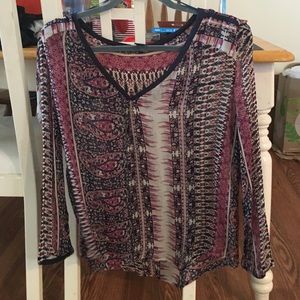 Lucky Brand flowey top