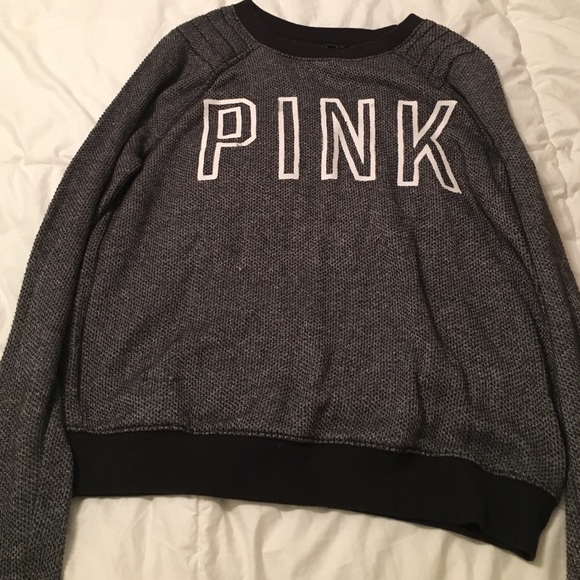 PINK crew neck sweatshirt
