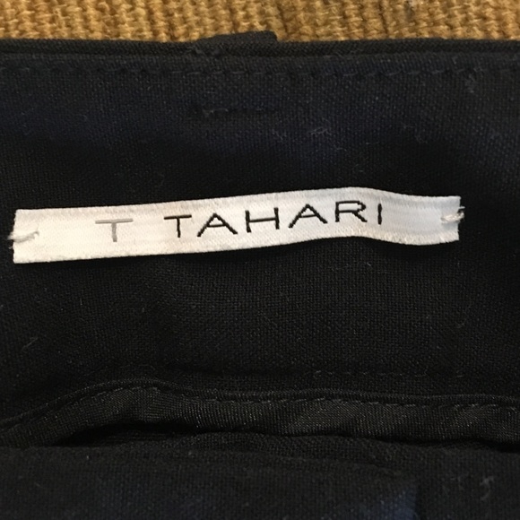 Tahari navy work pants
