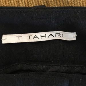 Tahari navy work pants