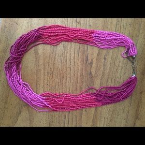 Forever 21 Beaded Statement Necklace
