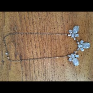 Forever 21 Silver Statement Necklace