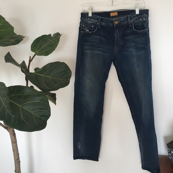 MOTHER denim boyfriend jeans