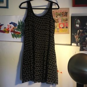 Summer sale! Club monaco sheath black silk dress
