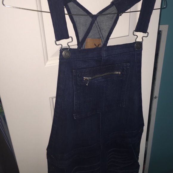American Eagle Jean Jumpsuit