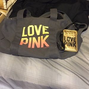 VS Love Pink ID Holder