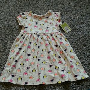Owl dress 4t