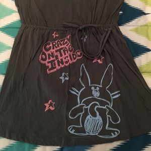 NWT Maternity Blouse "it's happy bunny"