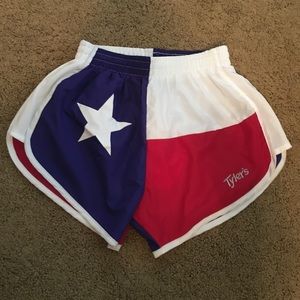Tyler's Texas athletic shorts