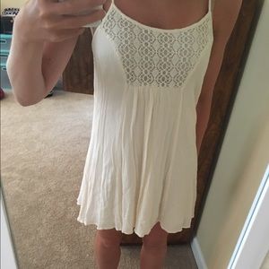 Cream colored summer dress