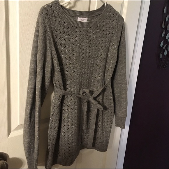 Liz Lange M Maternity Gray Sweater