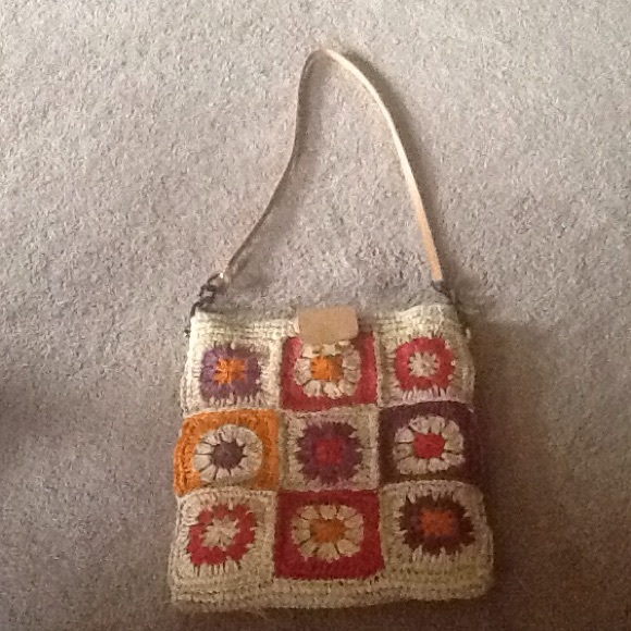 STRAW TORY BURCH PURSE