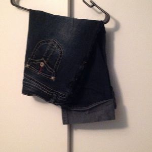 Angels cuffed Capri jeans, size 18