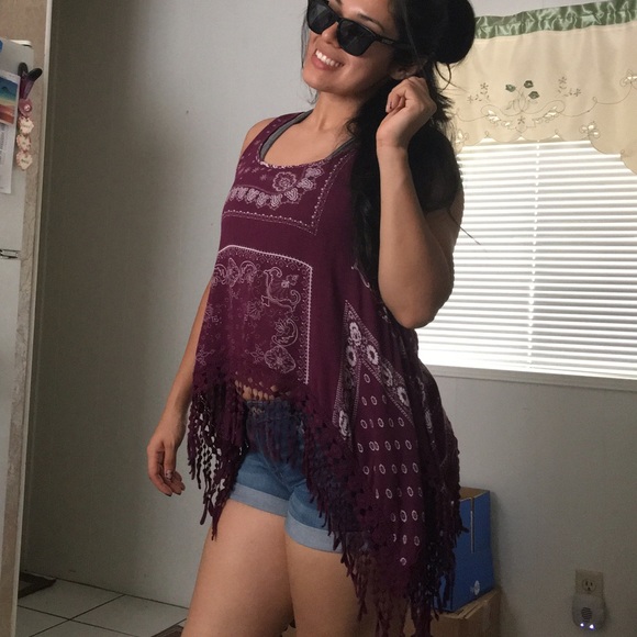 Purple tank top - Picture 1 of 1