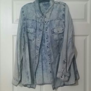 Forever 21 Acid Wash top