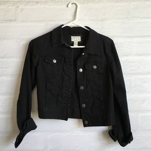Forever 21 Black Denim Jacket