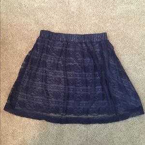 Blue Lace skirt